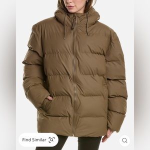 Rains Puffer Jacket NWT SIZE M